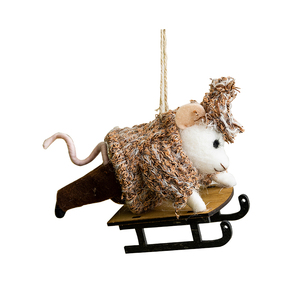 Adornos Navideños Hechos a Mano <span class=keywords><strong>de</strong></span> Fieltro: Alce y Búho <span class=keywords><strong>de</strong></span> Peluche, Decoraciones Encantadoras para Escritorio, Árboles <span class=keywords><strong>de</strong></span> <span class=keywords><strong>Navidad</strong></span> y Reuniones Familiares - Product Image 6