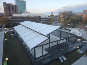 Lujo portátil al aire libre de alta resistencia de vidrio boda evento exposición carpa Marco de aleación de aluminio tela de PVC varios tamaños Todos - Product Image 3