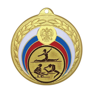 Medallas de hockey de carreras personalizadas baratas, medallas de acabado rusas personalizadas, cintas de medallas impresas - Product Image 1