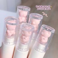 Gege Bear Mist Soft Lip Lacquer Velvet Matte Easy Color Long-lasting White Non-pull Dry Lip Mud Lipstick Waterproof Moisturizing