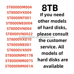 Para <span class=keywords><strong>Seagate</strong></span> IronWolf 8TB NAS HDD <span class=keywords><strong>ST8000VN004</strong></span> 7,2 K Enterprise Desktop 3,5 "SATA Unidades de disco duro internas para servidor ST8000DM004 - Product Image 1