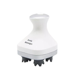 Cabezal de masaje vibratorio portátil, 4 cabezales de ducha, relajante, eléctrico, masajeador de cabeza de cuello y cuerpo - Product Image 5