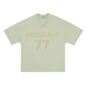 Gran oferta, Camiseta cómoda Unisex básica de gran tamaño de Color sólido de Tela regular de algodón 100% liso - Product Image 6