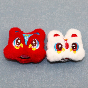 Vente en gros 3D stéréoscopique lion danse chaussures décorations peluche chaussure accessoire chaussures breloques vente en gros - Product Image 3