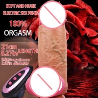 Dildo Vibrador Realista de Silicona para Masturbación Femenina, Juguete Sexual de Simulación