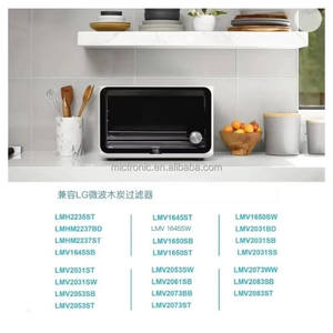 5230W1A003A Remplacement du filtre à <span class=keywords><strong>charbon</strong></span> <span class=keywords><strong>pour</strong></span> micro-ondes LG Kenmore et G E, remplacer le numéro de pièce AP4439398 PS3527523 WB06X10807 - Product Image 5