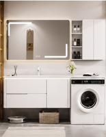 Fabricant et Fournisseur de Projets OEM/ODM Personnalisés de Meubles de Salle de Bain Modernes en Pierre Frittée pour Hôtels (Plans de Travail, Meubles-Lavabos)