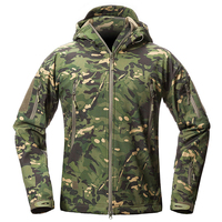 Veste de Camouflage pour hommes, grande taille, requin SoftShell, nouvelle veste tactique pour hommes, imperméable, coupe-vent chaud, vêtements bon marché