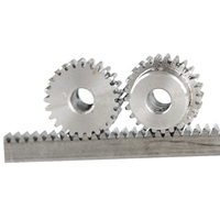 Accessoires de boîte de vitesses pour machine de gravure CNC, crémaillère droite et pignon, Modèles 1, 1.5, 2, 2.5, 3, 1M, 1.5M, 2M, 2.5M, 3M, 4M, 5M