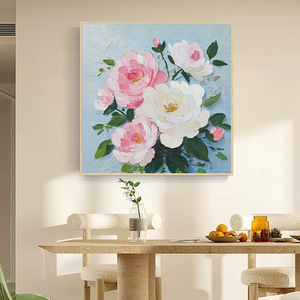 <span class=keywords><strong>Peinture</strong></span> artisanale personnalisée de magnifiques fleurs de <span class=keywords><strong>pivoine</strong></span>, <span class=keywords><strong>peinture</strong></span> décorative colorée pour la décoration du salon - Product Image 3