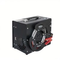 Compresseur d'air PCP à piston 4500 PSI haute pression 300 bars sans huile avec arrêt automatique, portable et refroidi par air pour la chasse à la carabine à air comprimé OEM ODM