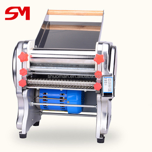 Mesin pembuat kulit pangsit <span class=keywords><strong>otomatis</strong></span>, tampilan modis Stainless Steel mesin pembuat tekan mie elektrik - Product Image 5