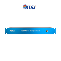Contrôleur de mur vidéo BIT-HPF-4K60-104Pro avec entrée 4K60, sortie 4x2K, HDCP2.2, construction métallique, couleur 10 bits et fusion d'images sans coupure