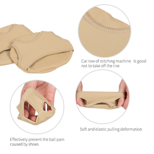 <span class=keywords><strong>Plantillas</strong></span> de silicona cómodas para deportes, gel metatarsiano, almohadillas para pies, Mangas de soporte para el dolor del antepié, <span class=keywords><strong>plantillas</strong></span> delanteras para el cuidado de los pies - Product Image 3
