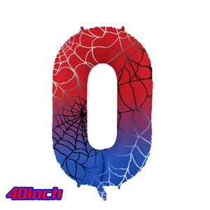 Prodotti di tendenza 2025 tema <span class=keywords><strong>Spiderman</strong></span> blu rosso netto stampato palloncino in lamina da 40 pollici per decorazioni per feste di compleanno per bambini - Product Image 2