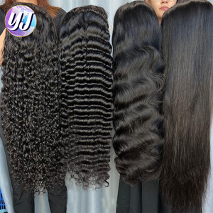 Pelo vietnamita crudo Natural de 40 pulgadas prearrancado 13x6 sin pegamento peluca Frontal Hd cabello humano encaje Frontal cuerpo <span class=keywords><strong>onda</strong></span> rizo peluca proveedor - Product Image 5