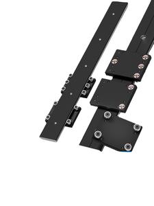 <span class=keywords><strong>Guida</strong></span> Lineare in Lega di Alluminio CNC a Doppio Asse Esterno con Cuscinetti, Cursore a Rulli WGR Ghost per Cassetti, Binario per Vetrine Fotografiche - Product Image 3