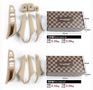 Maniglia interna per porta interna per F10 F11 F18 BMW <span class=keywords><strong>serie</strong></span> <span class=keywords><strong>5</strong></span> braccioli tirare copertura Trim 7 pezzi Set 51417225875 51417261933 51417225879 - Product Image 5