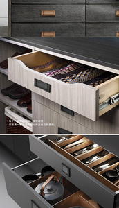 Zinc Alloy Kitchen Cabinet Handle Modern Design Entry Bedroom Drawers Dresser Easy Installation - Product Image 3