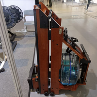 Máquina de Remo Plegable de Madera para Uso Doméstico, Modelo 2026, con Capacidad de Carga Máxima de 200 kg