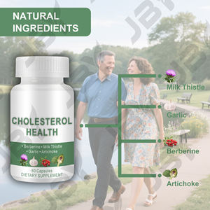 JBY OEM/ODM 프라이빗 라벨 콜레스테롤 건강 및 간 해독 캡슐 보충제 남녀용 대량 도매 - Product Image 4