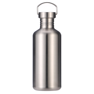 Botella <span class=keywords><strong>de</strong></span> agua <span class=keywords><strong>de</strong></span> una sola capa, 500 ml, 750 ml, 1000 ml, botella deportiva <span class=keywords><strong>de</strong></span> una sola pared <span class=keywords><strong>de</strong></span> acero inoxidable para ciclistas, Camping, viajes al aire libre - Product Image 2