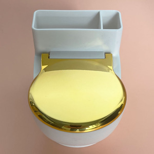 Komik Tuvalet Şeklinde İç Mekan Kullanımı İçin Evcil Hayvan Kedisi İçme Çeşmesi Su Sebili Manuel Akışlı Prizsiz Plastik Kaseler - Product Image 4
