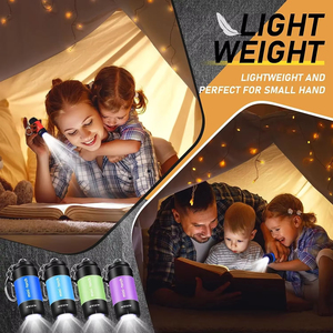 Wholesale Keychain Light Mini Flashlight Pocket Sized <b>USB</b> Flashlights Small <b>Key</b> Ring Torch Camping Hiking Emergency Pack - Product Image 3