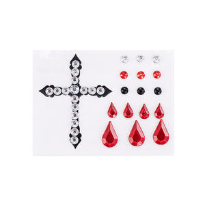 Kit de <span class=keywords><strong>maquillage</strong></span> d'<span class=keywords><strong>Halloween</strong></span> Pack de fête de famille comprenant un <span class=keywords><strong>maquillage</strong></span> de costume en gel sanguin - Product Image 3