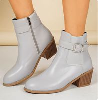 Nouvelles bottes courtes automne 2026, style européen et américain, bottes à talons hauts pour femmes, bottes pointues