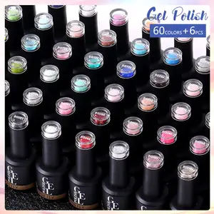 BORN PRETTY 15ml Farbgel 142 Farben Hema Free Nail Kit Profession elles Gel Nagelset Design Nagellack Set Box