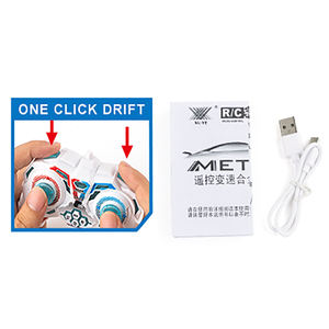 MILI 1:64 alliage RC Mini télécommande dérive voiture jouet 2.4GHz contrôle vitesse Variable télécommande avec poignée - Product Image 4