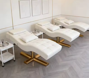 Cosmetic Lash Bed Luxury Eyelash Beauty Spa Salon Furniture Electric Beauty Bed Massage Table Pu Leather Sponge Soft Safe Home - Product Image 1