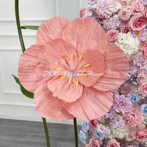 Decoración de escaparates con lazos grandes y flores gigantes para decoración de bodas - Product Image 4