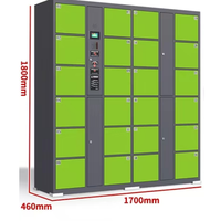 Casier de stockage intelligent à reconnaissance faciale, casier à colis électronique intelligent et automatique