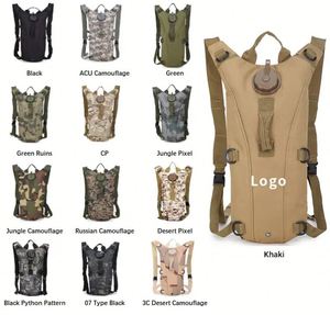 Sac à dos d'hydratation tactique 3L pour cyclisme, randonnée et escalade avec poche à eau - Product Image 2