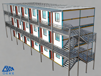 Maison conteneur pliable à assemblage rapide OEM ODM pour entrepôt, bureau, maison préfabriquée