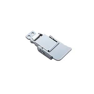 Equipment Buckle Spring Lock 304 Stainless Steel Zipper Push-pull Flat Mouth Lock D813