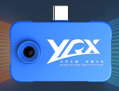 YRX Android IR Thermal Camera Wi-Fi USB | Infrared Heat Tester for Mobile Repair Night Vision 3.8" Screen SD Card Support 2x-15x