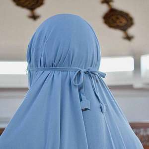 Abito musulmano Prayerset sciarpa da preghiera personalizzata Hijab Telekung Khimar modestia - Product Image 2