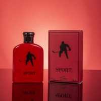 Perfume Deportivo para Hombre, Aroma Ligero y Duradero, Botella de Vidrio con Diseño Deportivo, Colonia para Deportes al Aire Libre Diarios, Regalo