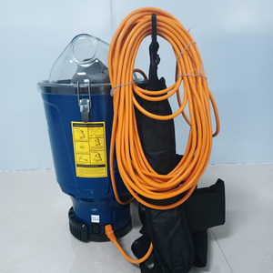 Mini BXC3A 5L Mavi Sırt Çantası Tipi Elektrikli El Süpürgesi, Araba, Endüstriyel, İşyeri, Otel Kullanımı İçin Dik Tip - Product Image 5