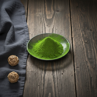 Poudre de thé vert Matcha pur de qualité A5 personnalisable OEM en vrac pour la vente en gros, idéale pour les lattes, la pâtisserie et les desserts