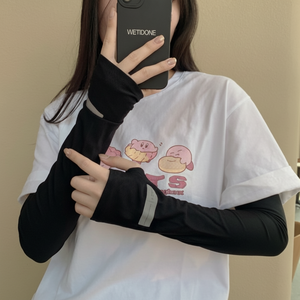 Unisex Cycling <b>Arm</b> <b>Sleeves</b> with UV <b>Protection</b> Cool Summer Cooling Warmers for All Seasons - Product Image 1