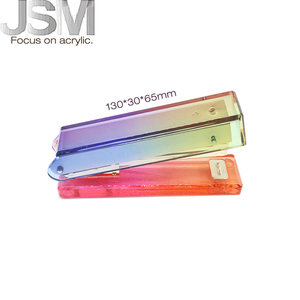 Kim loại sang trọng văn phòng văn phòng phẩm Gradient màu acrylic Vàng Stapler và khâu tay hướng dẫn sử dụng điện mặt hàng chủ lực cuốn sách hệ thống thoát nước máy - Product Image 2