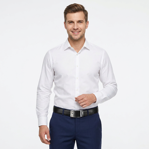 Cinturón de Cuero Vacuno Genuino para Hombre de Alta Calidad con Hebilla Automática de Aleación, Impermeable, Precio de Fábrica al por Mayor LY88362-1 - Product Image 2