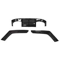 Diffuseur arrière en fibre de carbone de style V de haute qualité pour F80 F82 M3 M4, 2014+, kit carrosserie, adaptable à tous les modèles