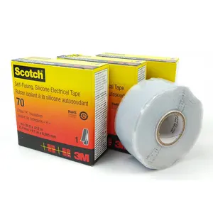 Wholesale 3M 70 Self-Melting Electrical Tape High Temperature Arc-Proof Tape Flame Retardant Tape