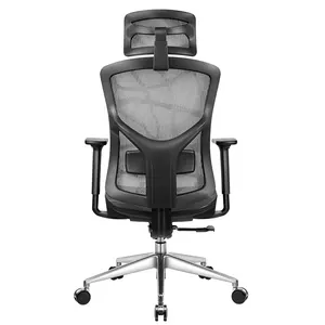 Cadeiras ergonômicas de 2022, cadeiras ergonômicas ajustáveis 360 de escritório
