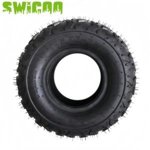 SWICOO <span class=keywords><strong>Pneu</strong></span> de haute qualité 145/70-6 pouces pour <span class=keywords><strong>quad</strong></span>, moto tout-terrain, ATV, buggy <span class=keywords><strong>50cc</strong></span> 110cc - Product Image 2